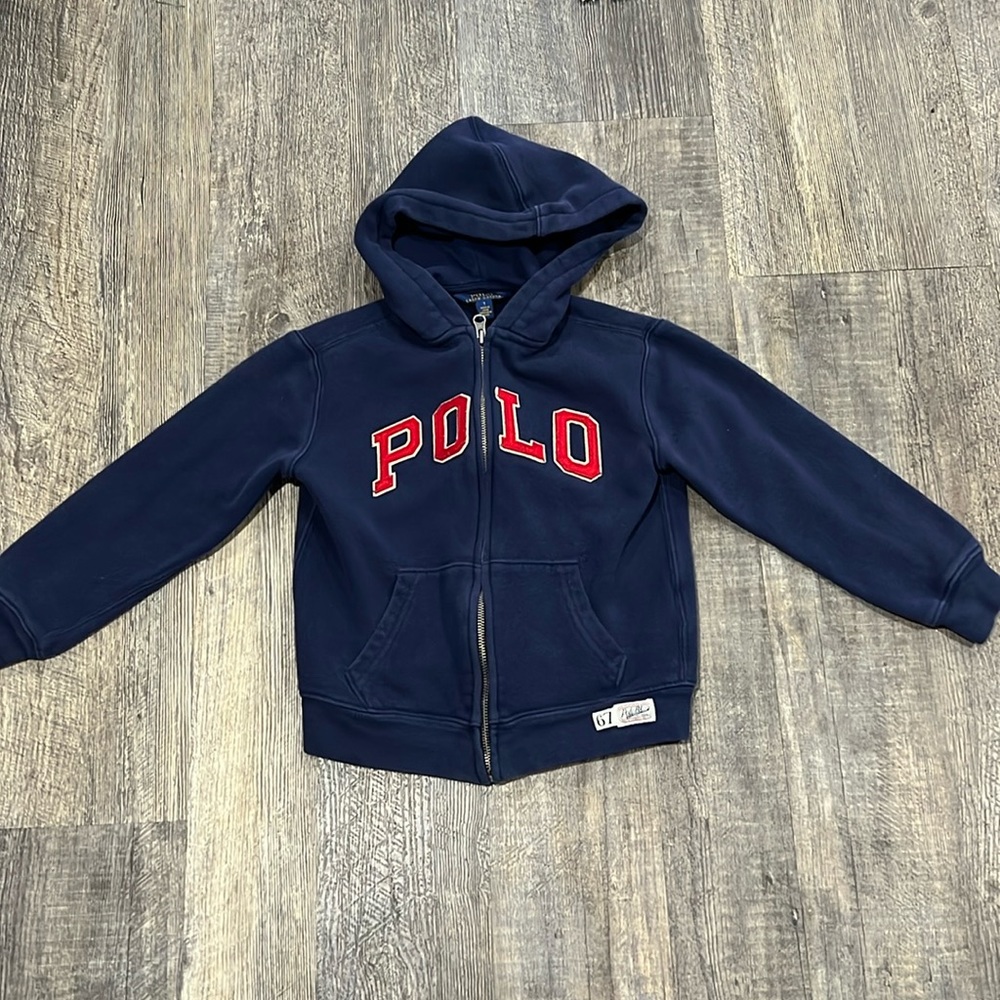 Ralph Lauren polo zip up hoodie